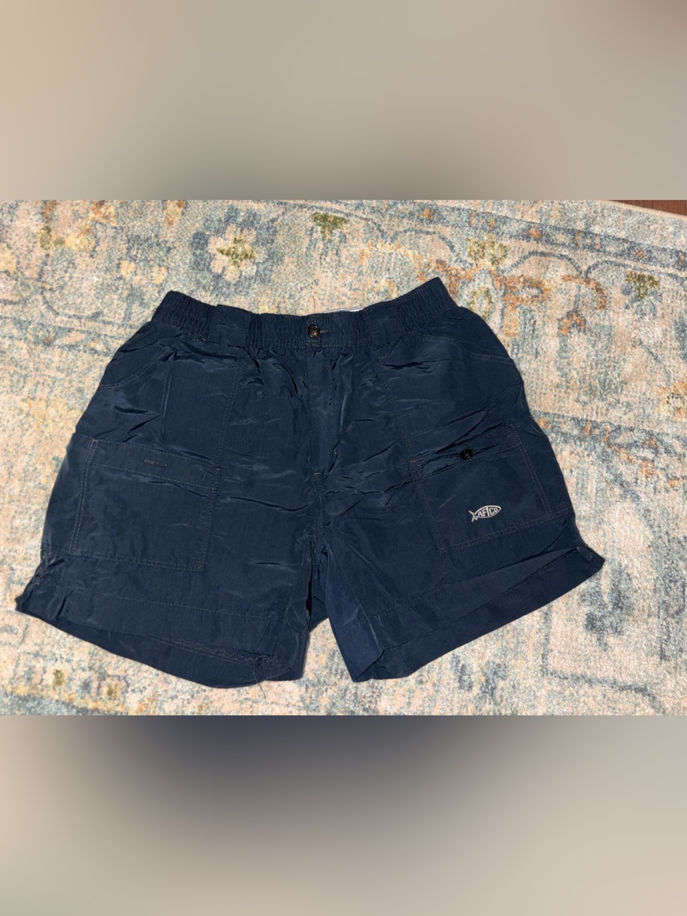 Men's black Aftco shorts